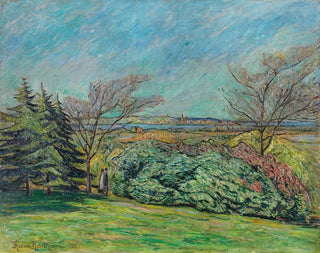 View from Franzensberg - Theo Von Brockhusen — artwork view