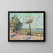 on the Havel - Theo Von Brockhusen — framed artwork on a wall