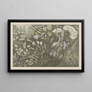 Flowers and Plants - Theo van Hoytema — framed artwork on a wall