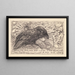 Crow - Theo van Hoytema — framed artwork on a wall