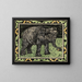 Elephant with bottle - Theo van Hoytema — framed artwork on a wall