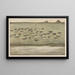 Egrets by the water's edge - Theo van Hoytema — framed artwork on a wall