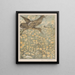Knight gambette - Theo van Hoytema — framed artwork on a wall