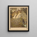 Two owls on a wall - Theo van Hoytema — framed artwork on a wall