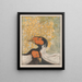 Two Silver Pheasants - Theo van Hoytema — framed artwork on a wall