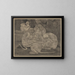 Five monkeys in a cage - Theo van Hoytema — framed artwork on a wall