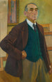 Self-portrait with Green Vest - Theo van Rysselberghe — artwork view