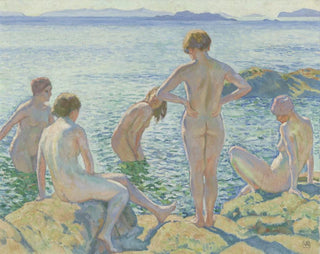 Baadsters - Theo van Rysselberghe — artwork view