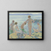 Baadsters - Theo van Rysselberghe — framed artwork on a wall