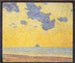 Large Clouds - Theo van Rysselberghe — artwork view