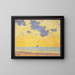 Large Clouds - Theo van Rysselberghe — framed artwork on a wall