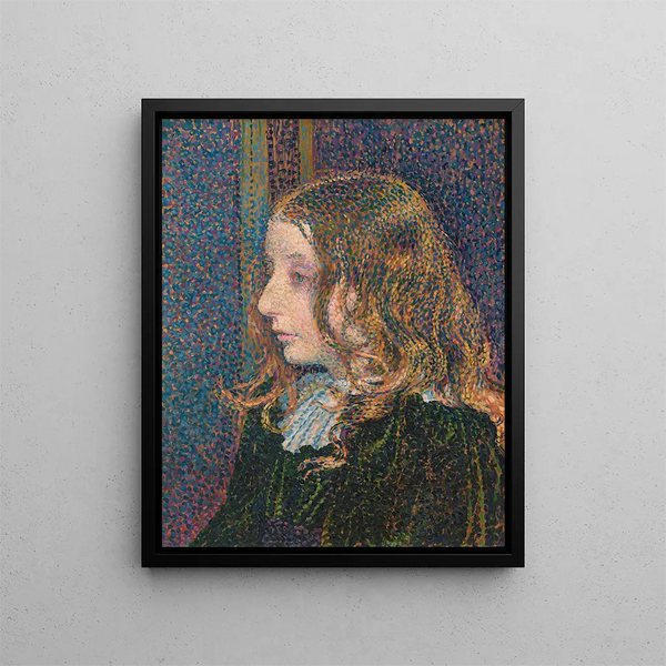Denise Marchal - Theo van Rysselberghe — framed artwork on a wall