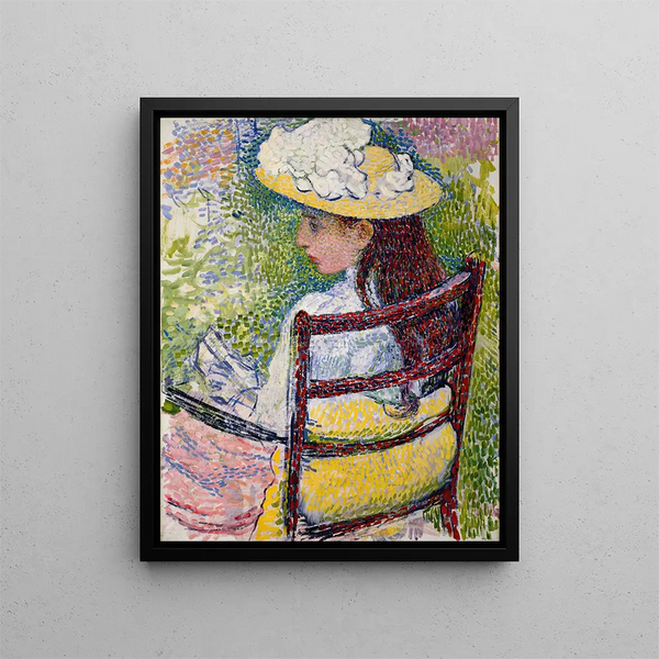 Jeanne Pissarro - Theo van Rysselberghe — framed artwork on a wall