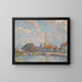 L'Arc-en-ciel - Theo van Rysselberghe — framed artwork on a wall