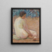 Nude painting with agaves - Theo van Rysselberghe — framed artwork on a wall