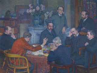 The Reading - Theo van Rysselberghe — artwork view