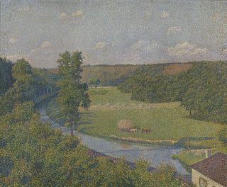 La vallée de la Sambre - Theo van Rysselberghe — artwork view