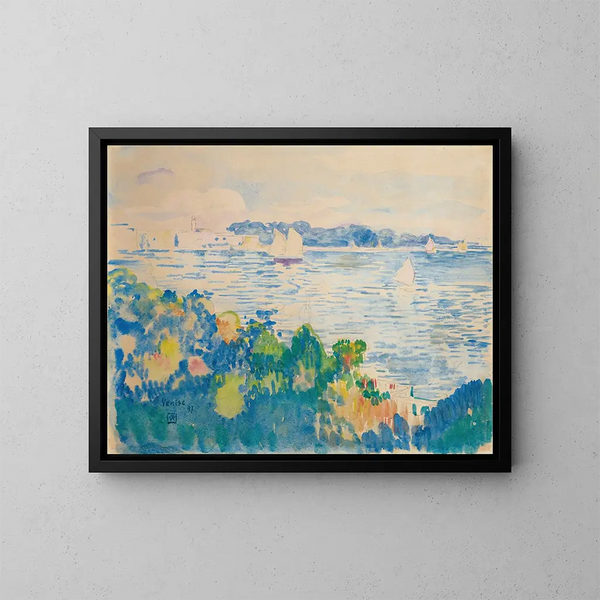 Venice - Theo van Rysselberghe — framed artwork on a wall