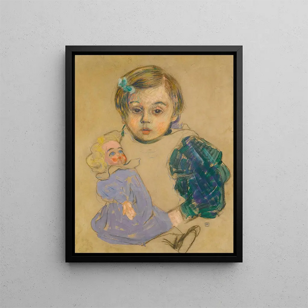Lisabeth van Rysselberghe - Theo van Rysselberghe — framed artwork on a wall