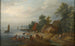 The Passage of the River - Theobald Michau — artwork view
