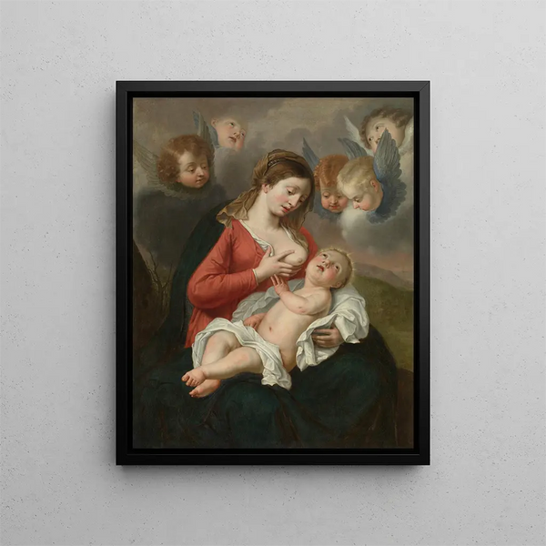 Deipara Vierge - Theodoor van Thulden — framed artwork on a wall