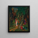 The Decameron The Villa Garden - Theodor Baierl — framed artwork on a wall