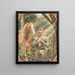 Knight of the Teutonic Order - Theodor Bohnenberger — framed artwork on a wall