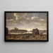 The Quay and the Tournelle Bridge around 1646 - Theodor Dirck Matham — framed artwork on a wall