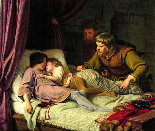 The Murder of King Edward IV's Sons - Theodor Hildebrandt — artwork view