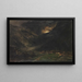 Storm in the Mountains - Theodor Joseph Hagen — framed artwork on a wall