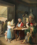 Greek and Turkish Painting in a Viennese Café - Theodor Leopold Weller — artwork view