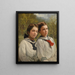 Brothers and Sisters - Theodor Mayerhofer — framed artwork on a wall