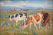 Cows Grazing on Saltholm Island - Theodor Philipsen — artwork view
