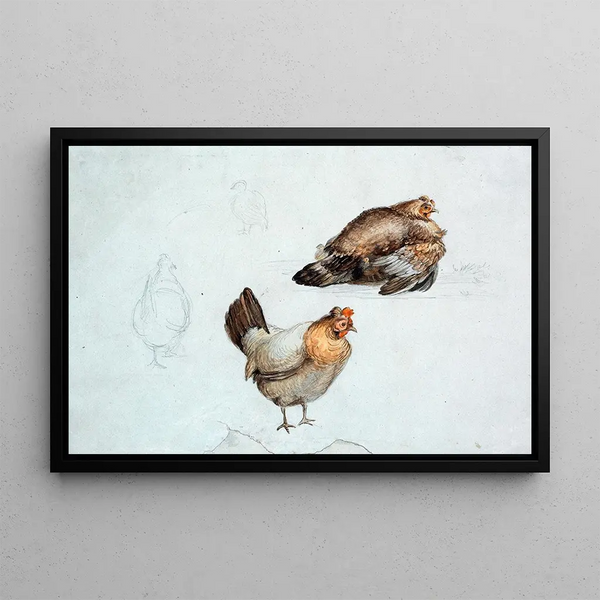Study of Hans - Theodor Philipsen — framed artwork on a wall