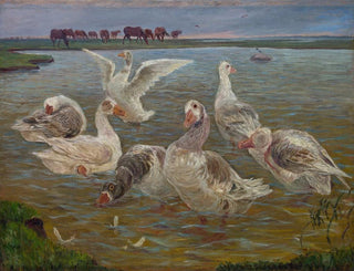 Les Oies - Theodor Philipsen — artwork view