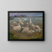 Les Oies - Theodor Philipsen — framed artwork on a wall