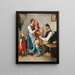 Grandfather dear - Theodor Schmidt — framed artwork on a wall