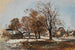 Winter Day Scene near St. Pölten - Theodor von Hermann — artwork view