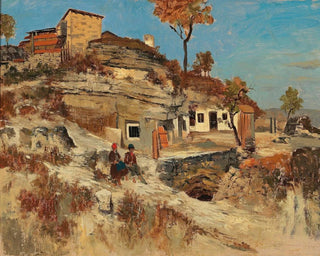 Landscape Painting of the South - Theodor von Hermann — artwork view