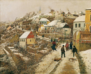 Znaim dans la neige II - Theodor von Hermann — artwork view
