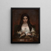 The Wish - Theodor von Holst — framed artwork on a wall