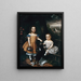 Les filles de Daniel T. MacFarlan - Theodore E. Pine — framed artwork on a wall
