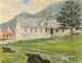 House of the former governors, Sitka, 1905 - Theodore J. Richardson — artwork view