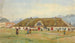 Russian Sitka antique trading post painting - Theodore J. Richardson — artwork view