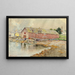 The old Sitka warehouse - Theodore J. Richardson — framed artwork on a wall