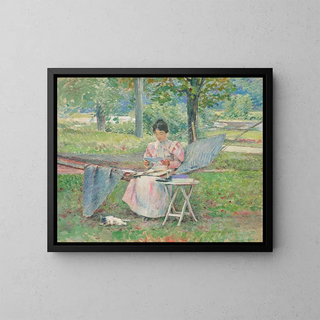 Correspondence - Theodore Robinson — framed artwork on a wall