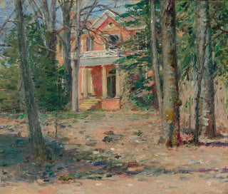 Virginia House Painting - Theodore Robinson — artwork view