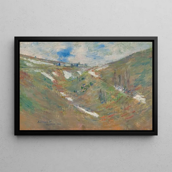 Jamaica Vermont - Theodore Robinson — framed artwork on a wall