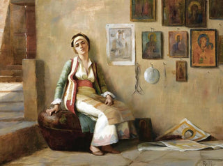 A Moment of Rest - Theodoros Ralli — artwork view