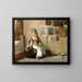 A Moment of Rest - Theodoros Ralli — framed artwork on a wall